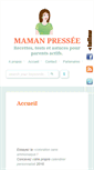 Mobile Screenshot of mamanpressee.com